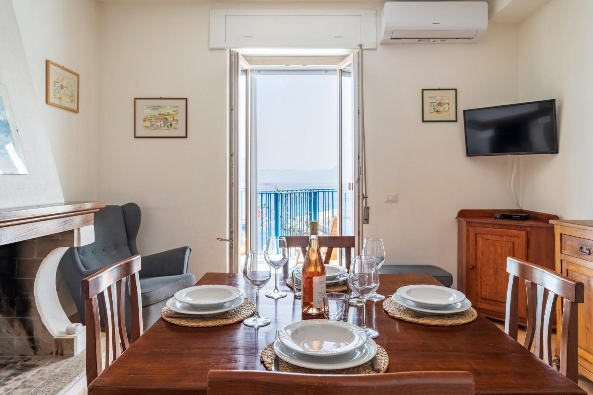 Seaview House Cala Gonone Apartment Bagian luar foto