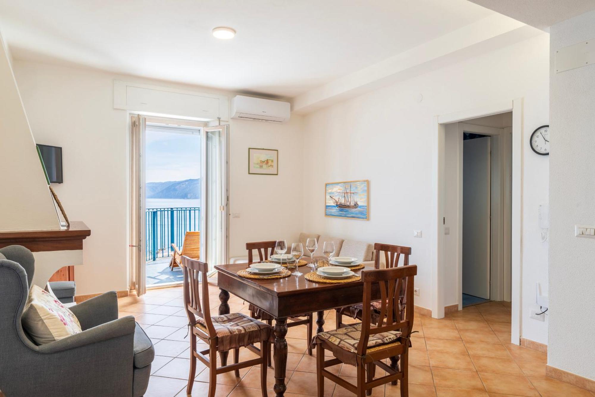 Seaview House Cala Gonone Apartment Bagian luar foto