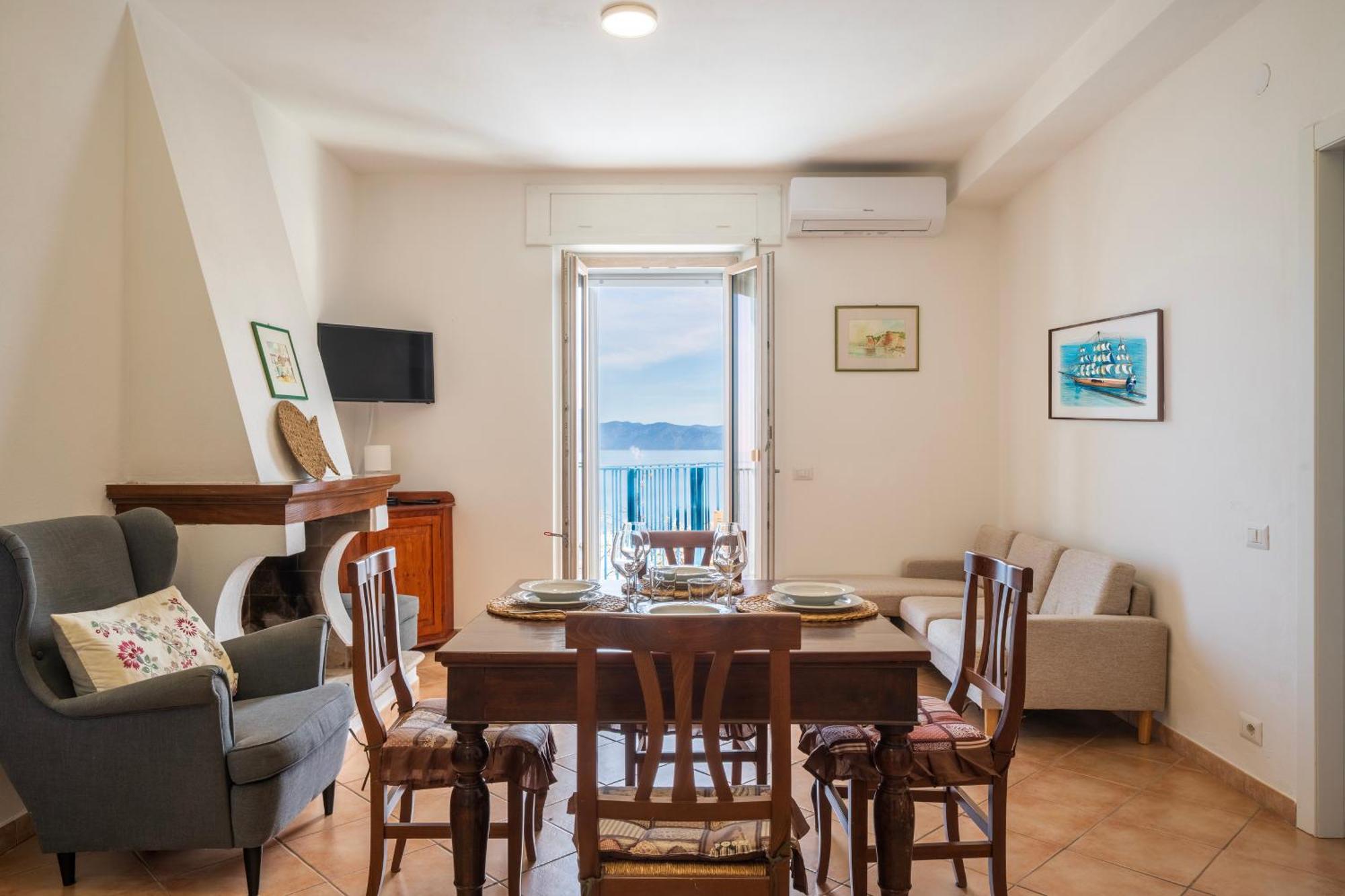 Seaview House Cala Gonone Apartment Bagian luar foto