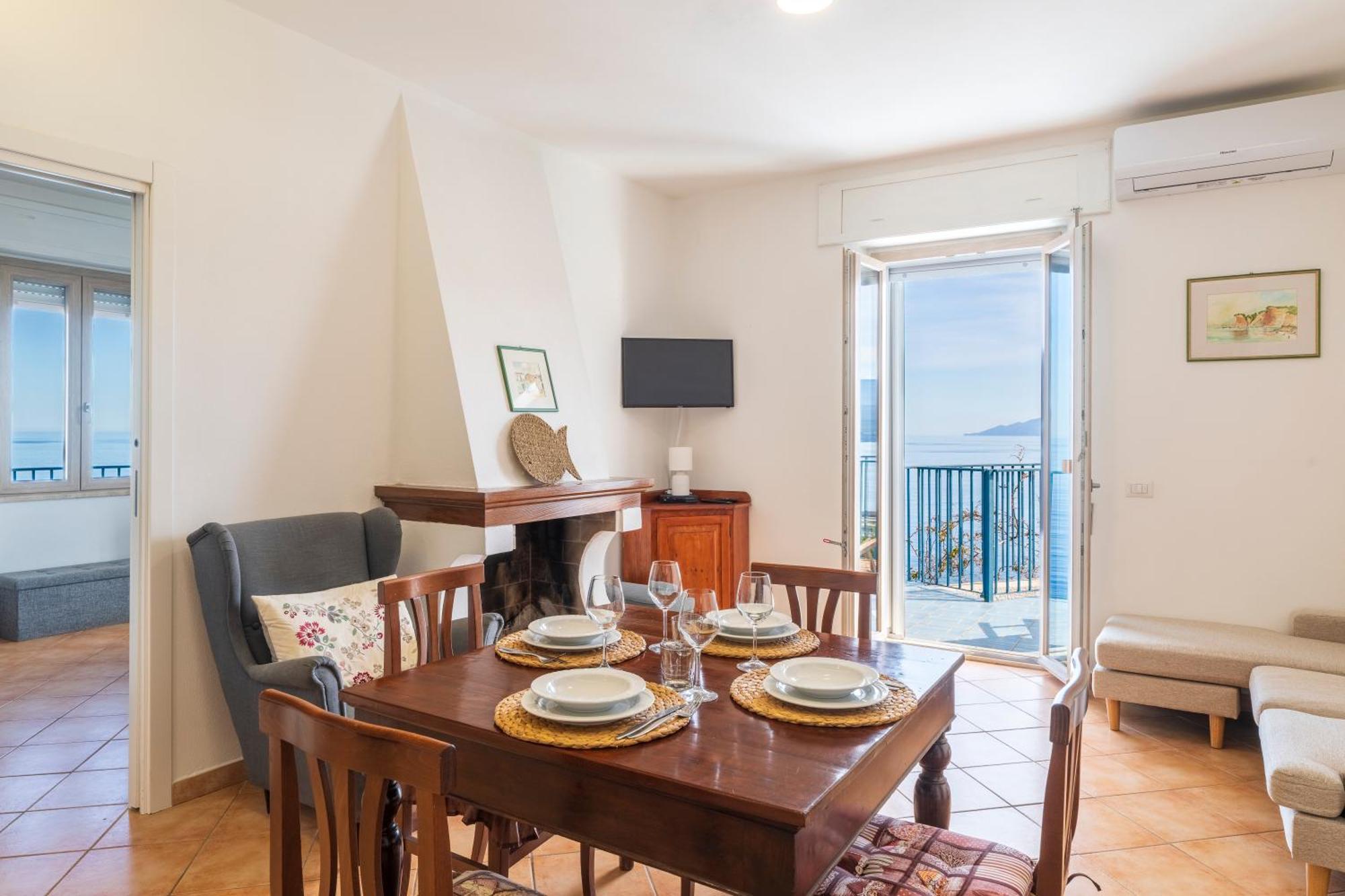 Seaview House Cala Gonone Apartment Bagian luar foto